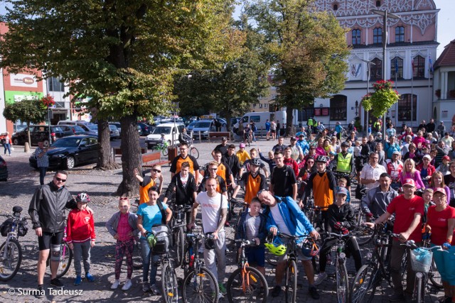 Jak widać po frekwencji, stargardzianie lubią jeździć rowerami.