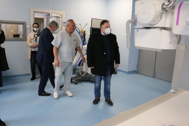 Szpital w Lipnie wzbogacił się o nowy aparat rentgenowski. Niedługo rozpoczną się prace na izbie przyjęć
