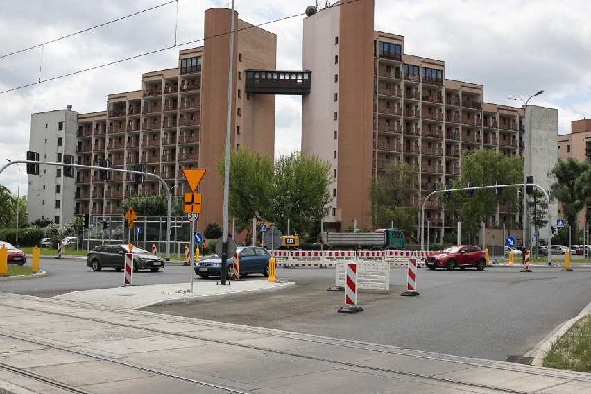 Przebudowane ważne skrzyżowanie w Krakowie gotowe. 15 czerwca otwarcie