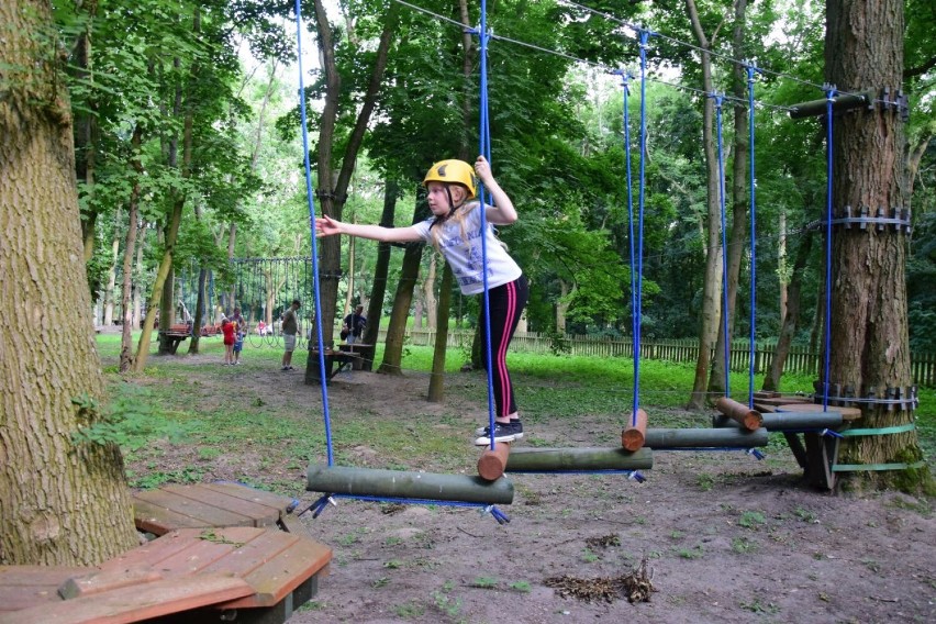 Park linowy w Inowrocławiu czynny jest od wtorku do...