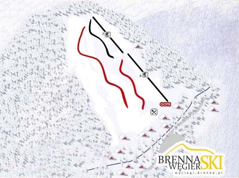 Brenna: Wyciągi narciarskie i warunki śniegowe