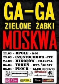 Moskwa i Ga-Ga Zielone Żabki

Mikołowski Klub Studencki...