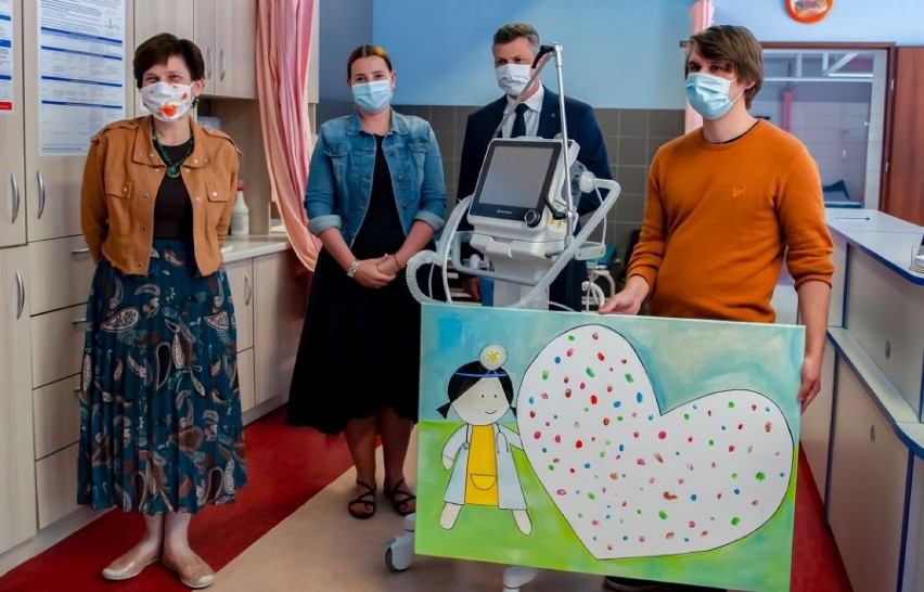 Mieszkańcy Bytomia ufundowali respirator dla Szpitala...