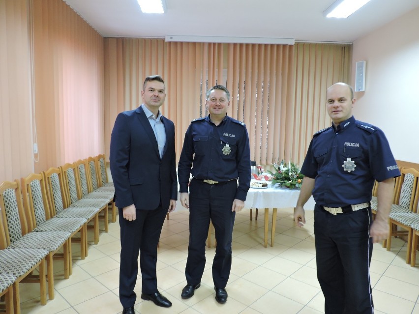 Uroczyste spotkanie opłatkowe w Komendzie Powiatowej Policji w Złotowie