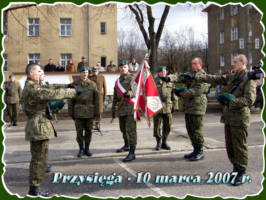 Głogów: Wojsko z dawnych lat. Przypominamy przysięgę wojskową z marca 2007 roku. Składali ją żołnierze 6. Ośrodka Przechowywania Sprzętu