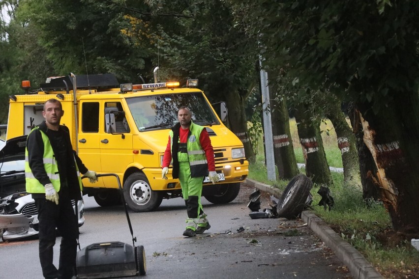 Wypadek na ulicy Nowodworskiej w Legnicy, jedna osoba ranna