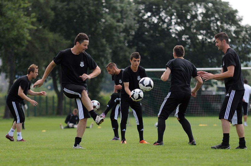 Trening piłkarzy Sandecji [ZDJĘCIA]