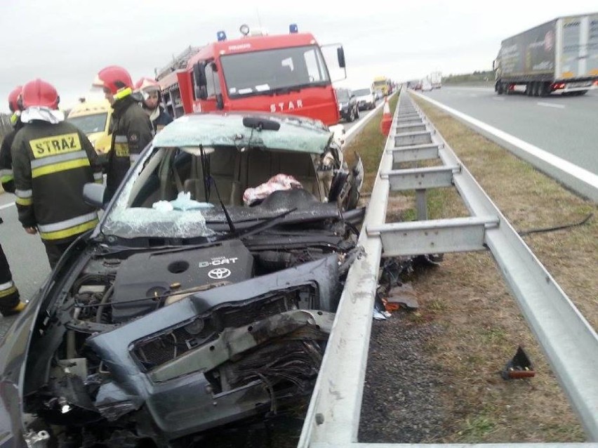 W środę przed godziną 8 na 121 kilometrze autostrady A2 w...