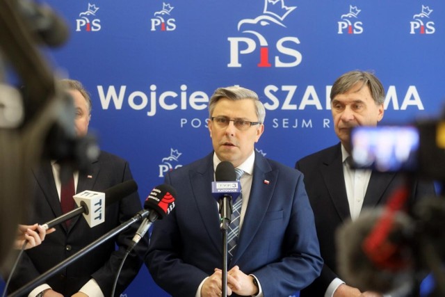 Jarosław Wieczorek i posłowie PiS w Zabrzu