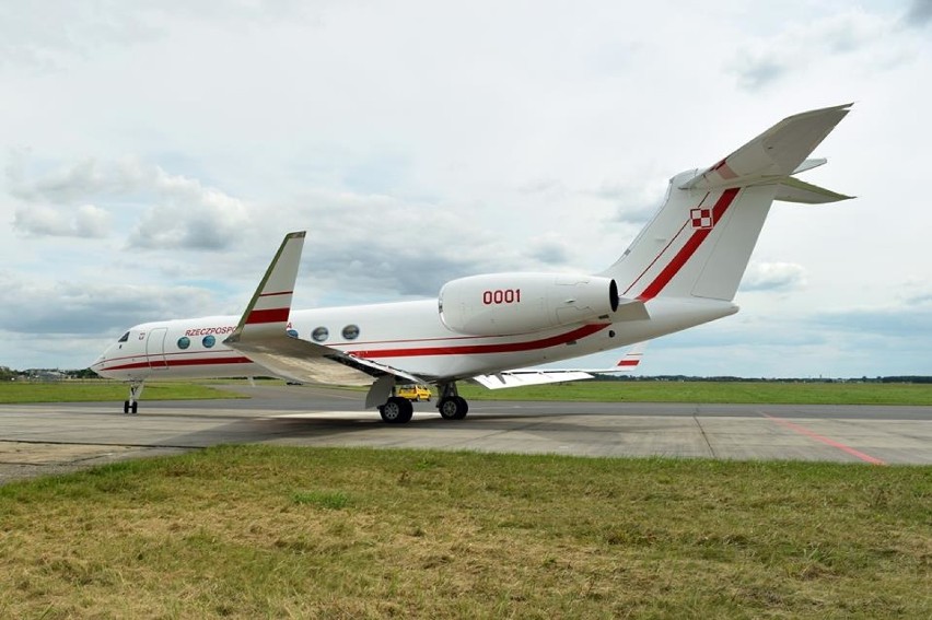 Jest to pierwszy polski samolot rządowy Gulfstream G550...