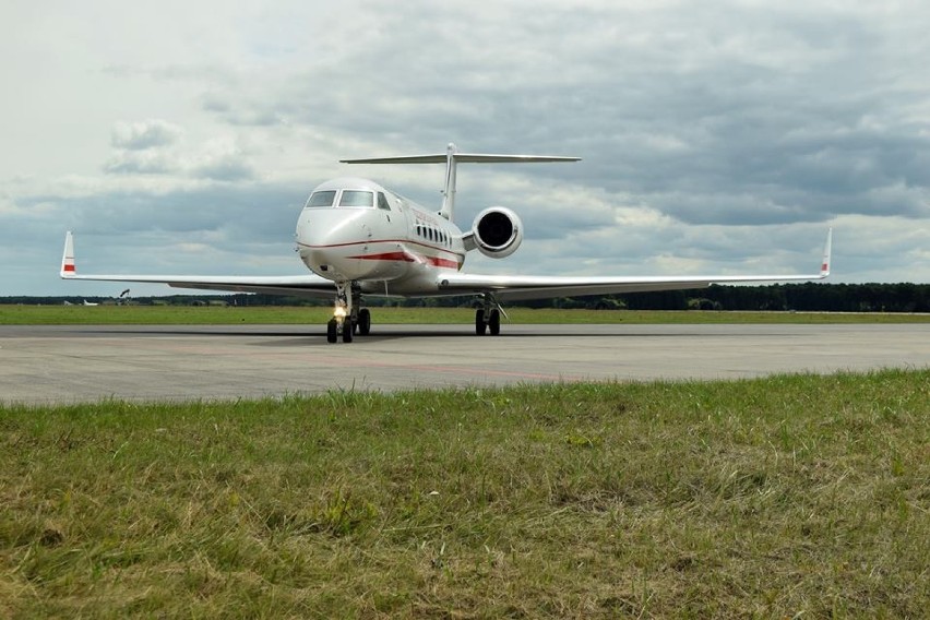 Jest to pierwszy polski samolot rządowy Gulfstream G550...