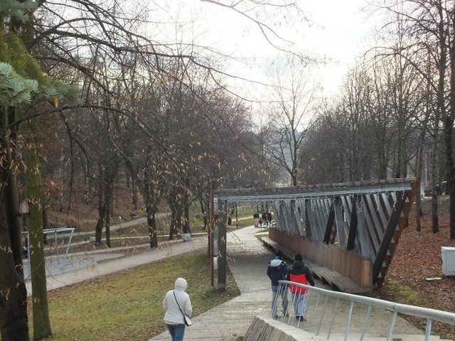 Sporo osób odwiedziło w niedzielę Park Miejski w Starachowicach