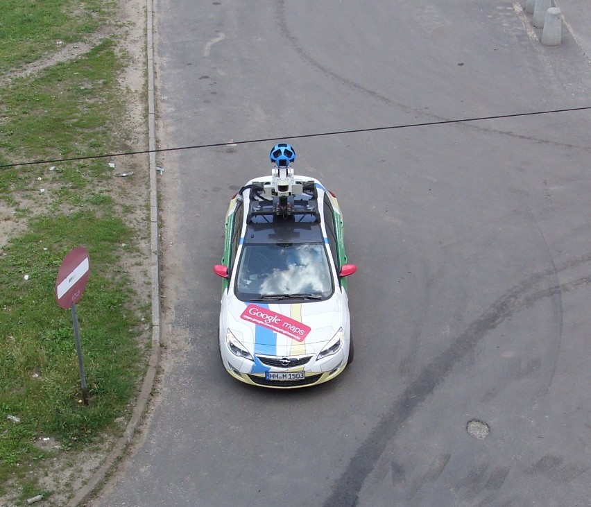 Zdjęcie samochodu Google Street View w Jaworznie, zrobione...