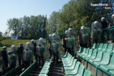 Policyjne szkolenie na stadionie w Szombierkach (zdjęcia i wideo)