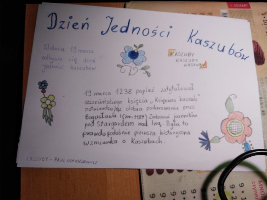 W Dziemianach został rozstrzygnięty konkurs plastyczny pt. "Jedność Kaszubów" [ZDJĘCIA]