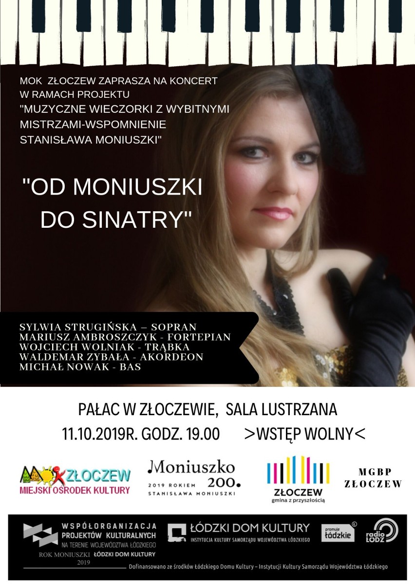Koncert „Od Moniuszki do Sinatry” w Złoczewie - w piątek 11 października