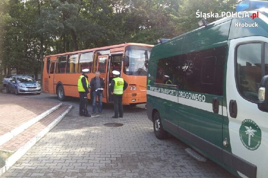 Kontrole szkolnych autobusów w powiecie kłobuckim 