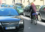 Kraków: rowerzyści jeżdżą pod prąd!
