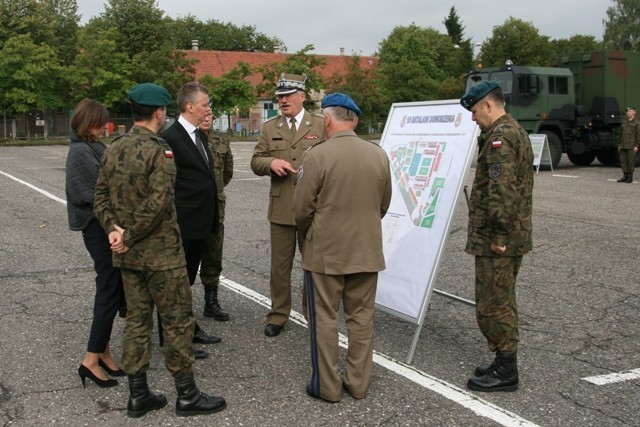 Minister Obrony Narodowej w Elblągu