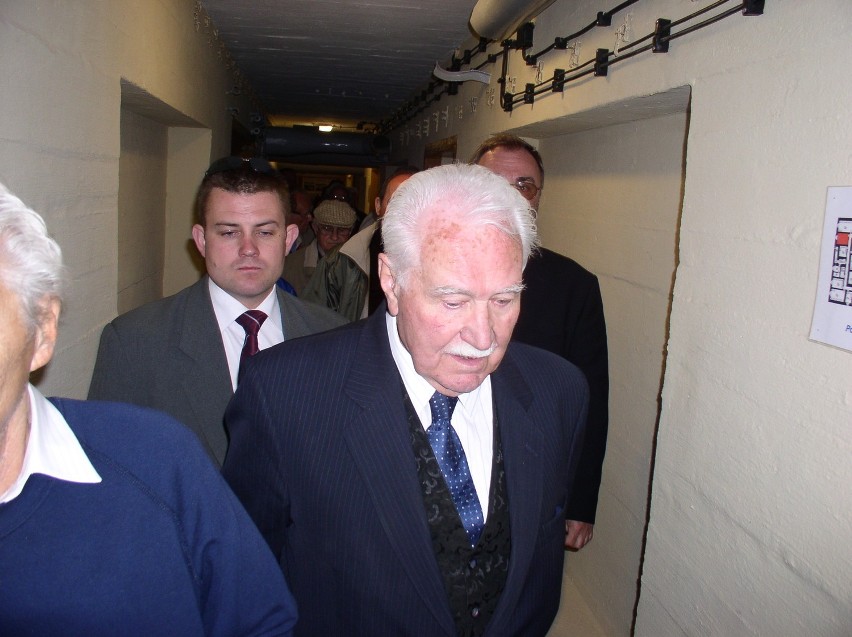 Wizyta prezydenta na uchodźstwie Ryszarda Kaczorowskiego w MOW - 2007 r.