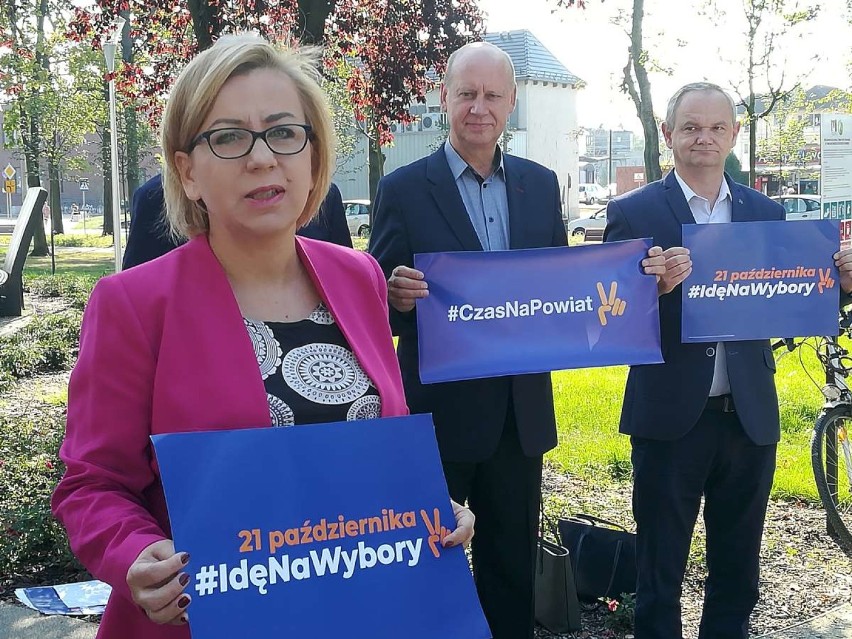 Koalicja Obywatelska przedstawiła kandydatów do Rady Powiatu Gnieźnieńskiego. Startują z hasłem "Czas na powiat"