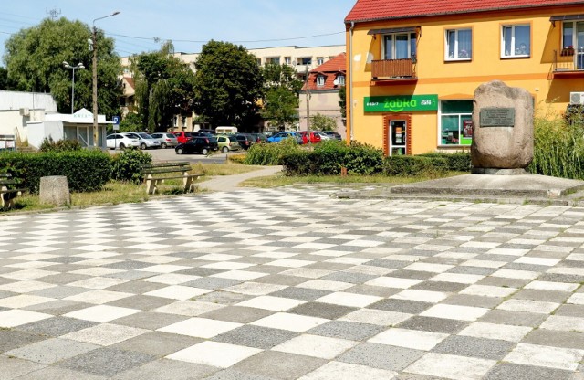 Tak obecnie wygląda "szachownica" w Krośnie Odrzańskim. Sporo się zmieni w tym miejscu i nie tylko w tym.