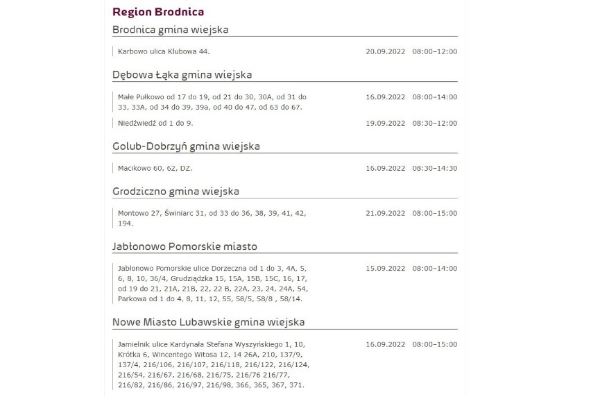 Spółka Energa Operator tradycyjnie poinformowała o...