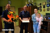 Lubuscy policjanci dostali podziękowania za eskortę do szpitala w Zielonej Górze. Chore dziecko z Krosna Odrzańskiego potrzebowało pomocy