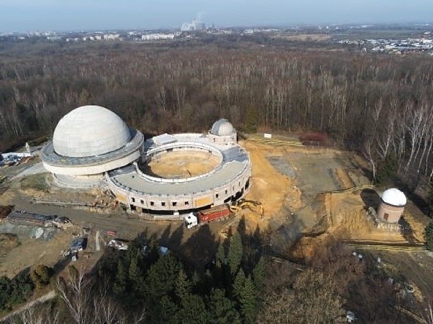 Trwa rozbudowa Planetarium Śląskiego
