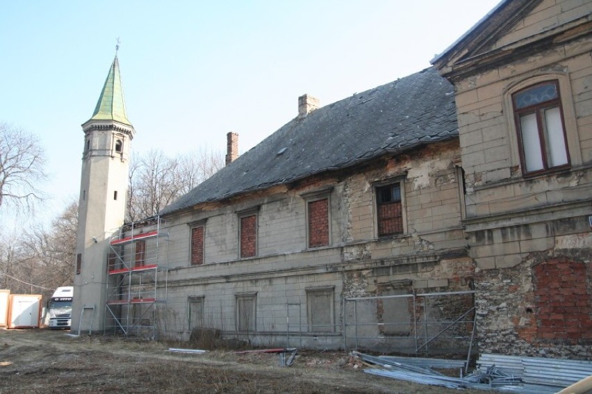 Pałac Donnersmarcków w Siemianowicach: Rozpoczął się remont...