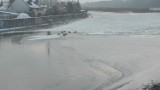 Zator na Pilicy w Sulejowie - rzeka zbliża się do stanu alarmowego i grozi wylaniem