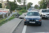 Zderzenie z pijanym motocyklistą, który jechał niezarejestrowanym pojazdem 