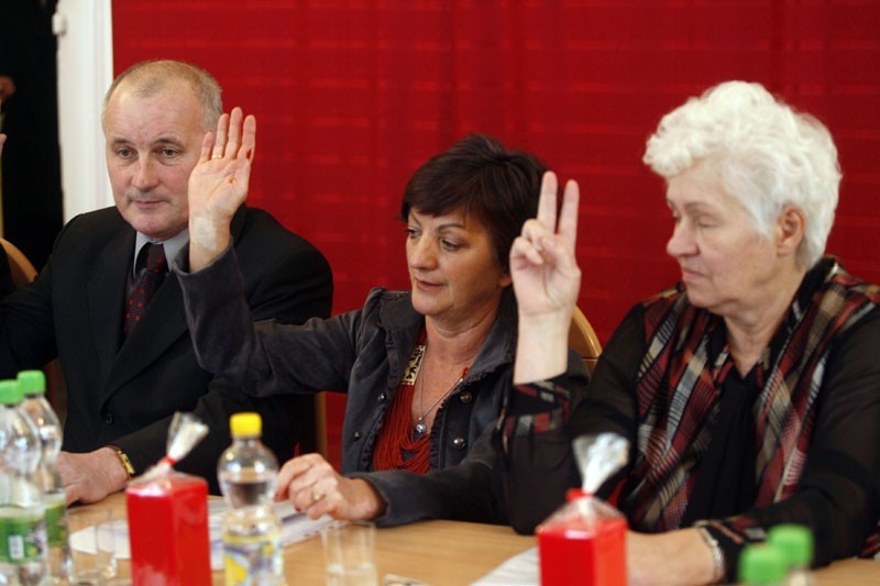 Andrzej Piekut, Barbara Listwan i Ewa Miara.