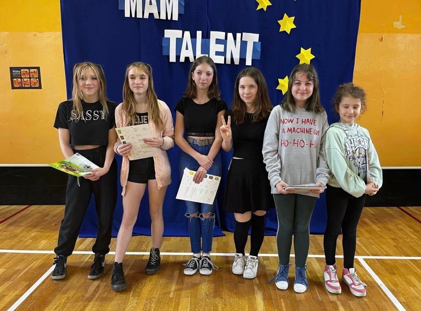 Konkurs "Mam talent" w SP nr 3 w Aleksandrowie Kujawskim