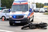 Śmiertelny wypadek motocyklisty w Nieborowie. Zderzenie motocyklisty na DK 70 w Arkadii koło Nieborowa