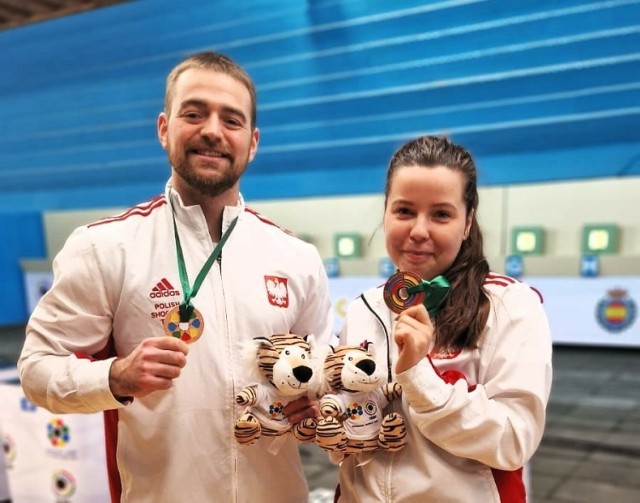 Grzegorz Długosz z Klaudią Breś zdobyli brązowy medal w zawodach Pucharu Świata.