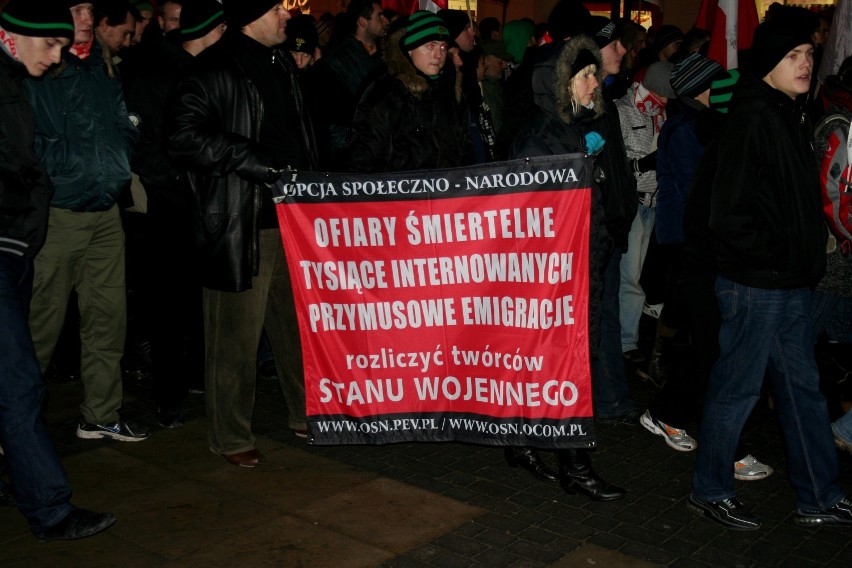 Manifestacja ONR Lublin.