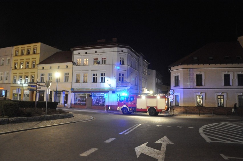 Akcja straży pożarnej na ul. Poznańskiej w Śremie. Zapaliła...