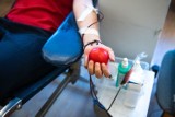 Akcja honorowego oddawania krwi w koluszkowskiej komendzie PSP