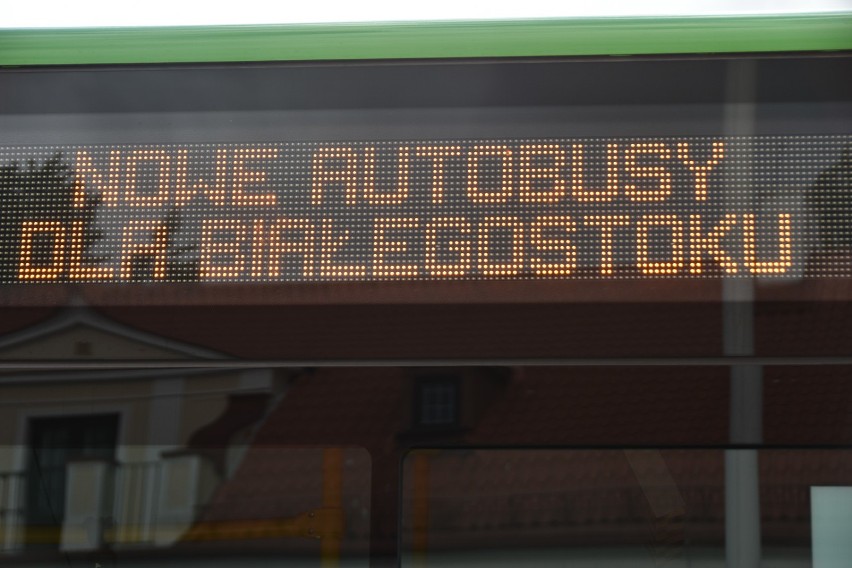  Dziesięć nowych autobusów w Białymstoku! [zdjęcia]