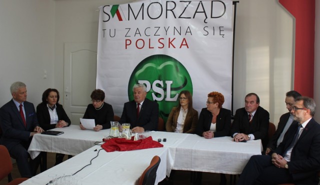 Wybory samorządowe 2014 - Kandydaci PSL do sejmiku województwa