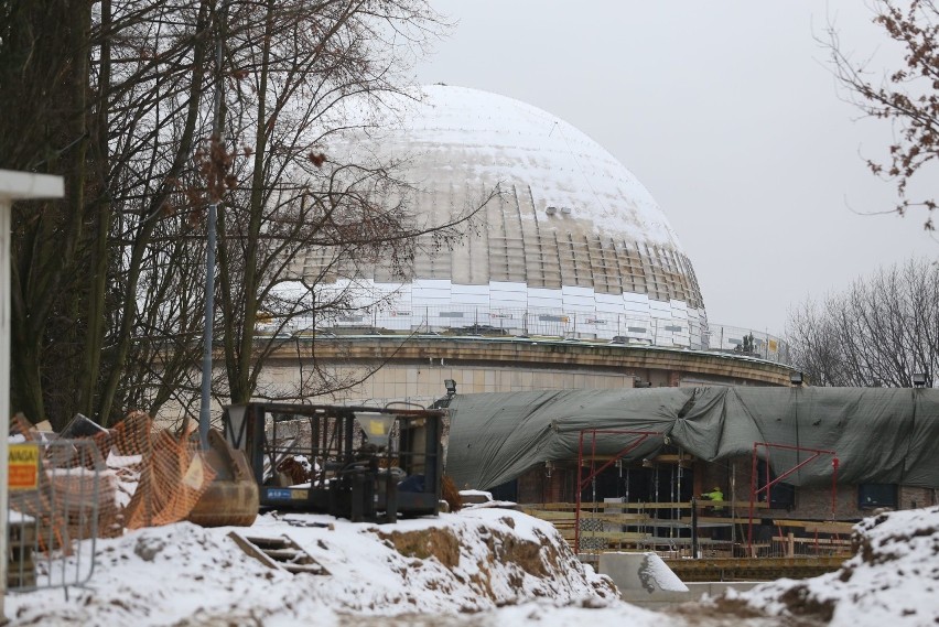 Trwa rozbudowa i modernizacja Planetarium Ślaskiego. Prace...