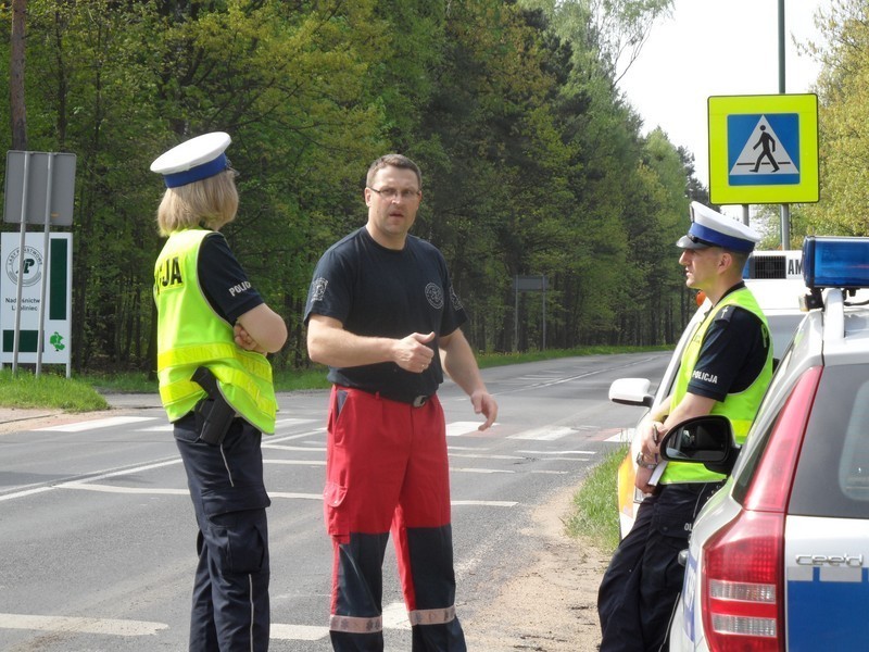 Lubliniec: Policja, ratownicy medyczni i mundurówka kontrolowali kierowców