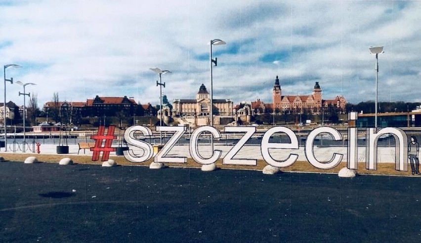 Napis #SZCZECIN na Łasztowni. Kiedy powstanie? 