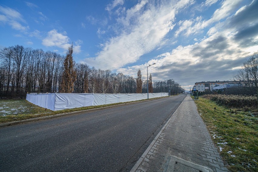 Tak wygląda miejsce, gdzie ma powstać kaplica przy ul. 29...