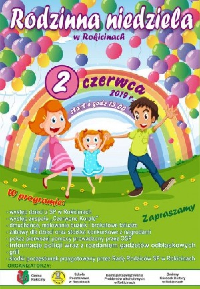 Dzień Dziecka w Tomaszowie Maz i regionie. Imprezy dla dzieci planowane na weekend 1 - 2 czerwca [plakaty]