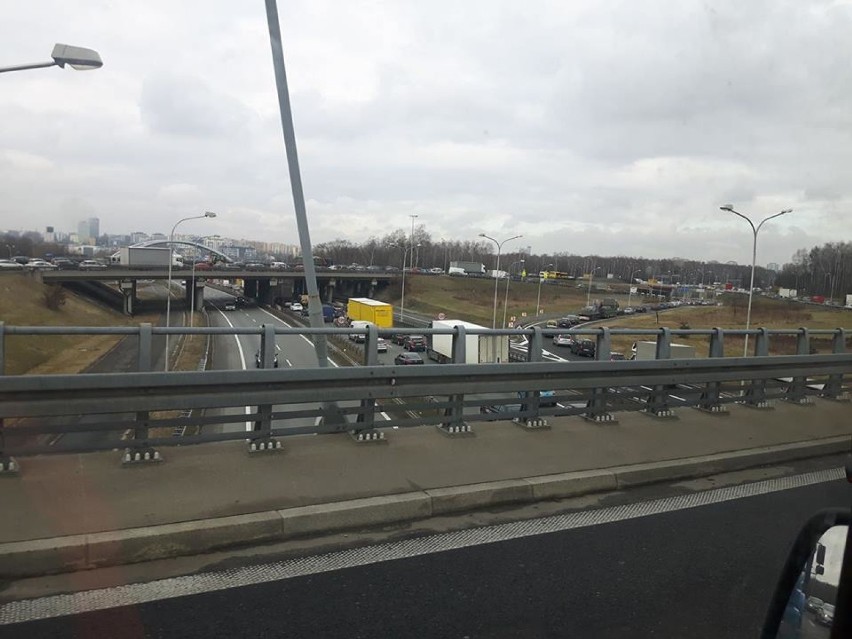 Katowice: Stłuczka na A4... i zamknięta autostrada