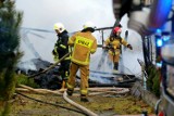 Tragedia w Brzozie w Kujawsko-Pomorskiem. W pożarze domu zginął mężczyzna