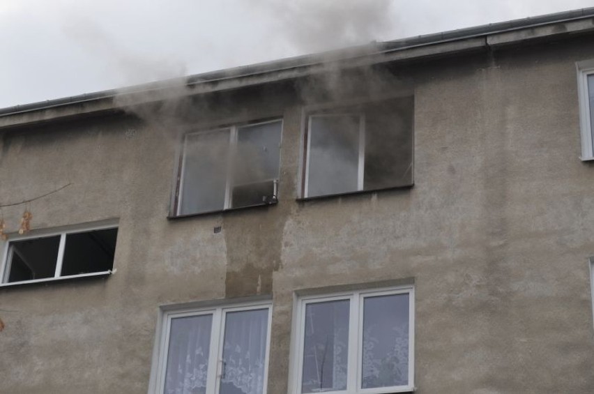 Pożar mieszkania przy Suchodolskiej