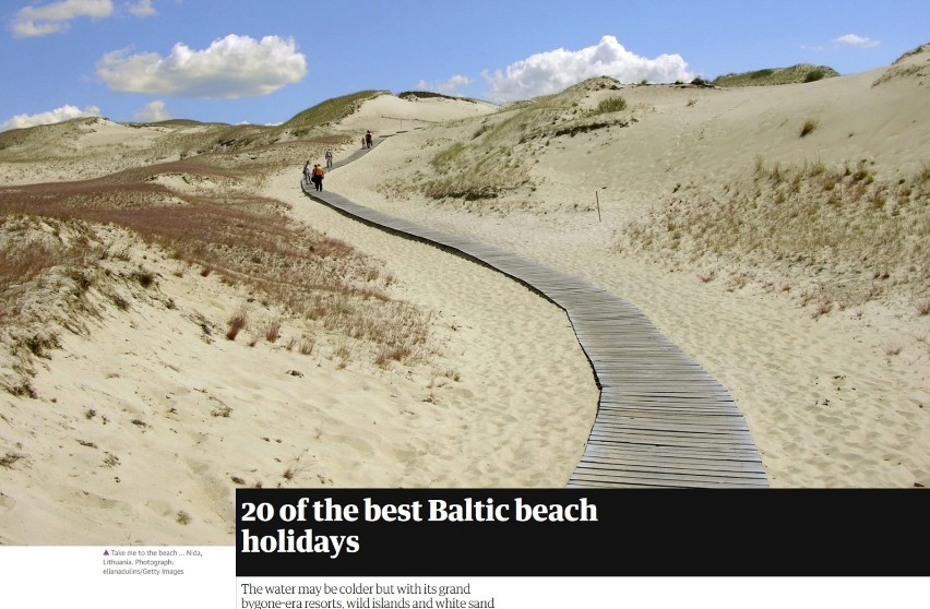 Brytyjczycy na wakacjach nad Bałtykiem. Hel to jedno z 20 miejsc, gdzie warto odpocząć - zachwala brytyjski dziennik The Guardian